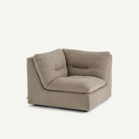 Modulaire 90° hoek in gemêleerde stof, GIULIANO