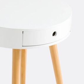 Rond nachtkastje Selisa