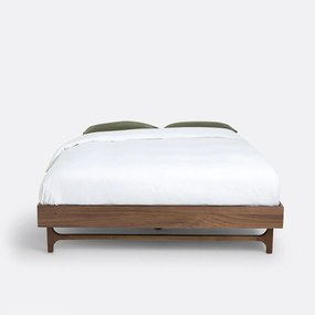 Vintage bed met beddenbodem, Larsen