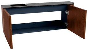 Mondiaz Joya 110cm toiletmeubel ronding rechts ruby met wastafel faye links 1 kraangat urban