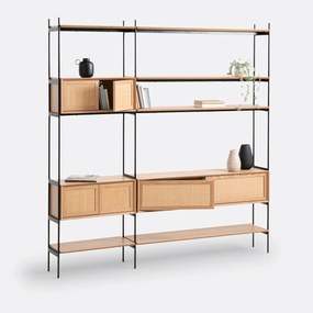 Ladder in zwart staal, Gipey