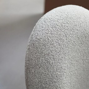 Beige Eetkamerstoel Ronde Vormen