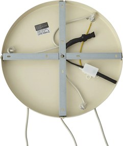 Moderne hanglamp beige met goud 3-lichts - Kora