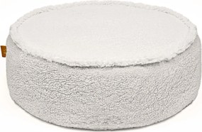 Ronde Kinderpoef Bearly Teddy - Crème