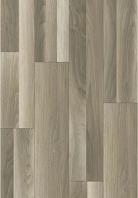 Mexen Newark monster paneel van SPC-vinyl 6,5 mm, IXPE-onderlaag 1,5 mm, 4 V-groef, Notenhout - F1086-S