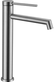 Wastafelkraan Rea Foss Brush Steel High