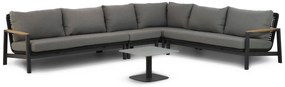 Hoek loungeset 6 personen Aluminium/Rope Grijs  Coco Ralph/Ralph