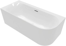 Villeroy & Boch Loop & Friends half vrijstaand bad 180x80x44cm glans alpin wit acryl
