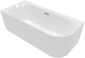 Villeroy & Boch Loop & Friends half vrijstaand bad 180x80x44cm glans alpin wit acryl