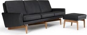 Scandinavische Hocker Met Eiken