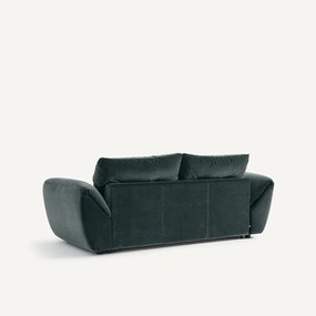 Omvormbare 3-zitsbank van fluweel Edgar