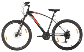 vidaXL Mountainbike 21 versnellingen 29 inch wielen 48 cm frame zwart