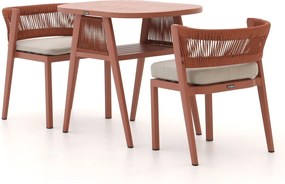 Bistro- en balkonset Manifesto  | 2 personen | Tuinset aluminium | 3-delig | Kees Smit Tuinmeubelen