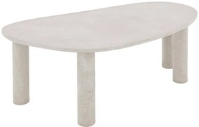Goossens Eettafel Stone, Organisch 220 x 120 cm