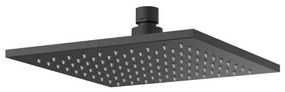 Crosswater Zion hoofddouche - 20cm - vierkant - mat zwart FH220M+