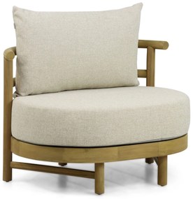 Tuinstoel Teak Old teak greywash Santika Kayu