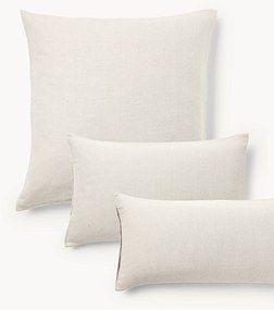 Flanellen kussenhoes Wanda met visgraatpatroon