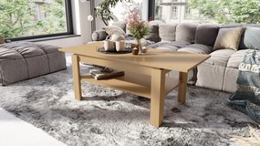 ASTI-R eiken Oasis - moderne salontafel met uitschuifbaar blad