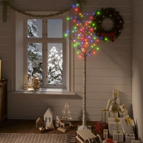 vidaXL Kerstboom wilg met 180 LED's binnen en buiten 1,8 m meerkleurig