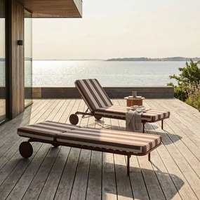 Mollis Sunbed Outdoor - Renesse Chestnut