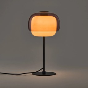 Tafellamp van gekleurd glas, KINOKO