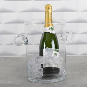 Stylish Glass Champagne Holder