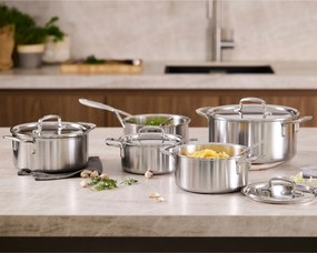 Demeyere 5-Plus Potten- en pannenset, 5-delig - 5-Plus - Demeyere