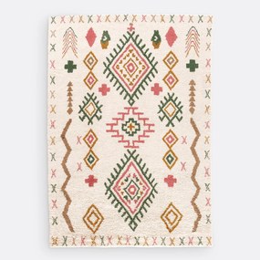 Vloerkleed berber stijl, in wol, Tobi