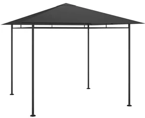 vidaXL Prieel 180 g/m² 3x3x2,7 m antracietkleurig