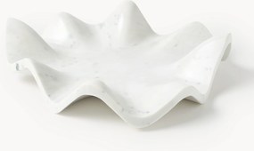 Handgemaakt decoratief dienblad Gaia van marmer, Ø 40 cm