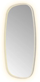 Hotbath &More Contour spiegel deens ovaal 50x100cm RVS