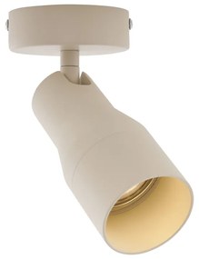 Moderne plafondspot beige GU10 50mm rond - Stanley