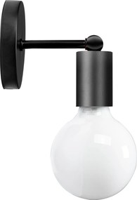 Wandlamp Metaal Zwart Mat 392205