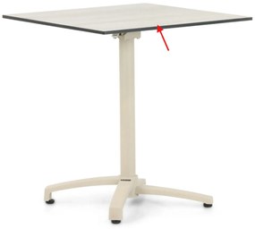 De Laan Projects Laan Marano Bistrotafel X Taupe