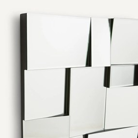 Geometrische spiegel H120cm, Lusito