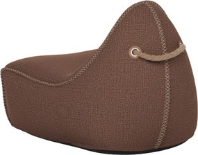 Cobana Lounge Stoel & Pouf Outdoor - Kirra Brown
