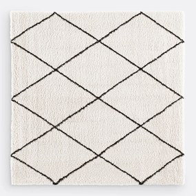 Vloerkleed in Berber stijl, vierkante vorm, Jiraya