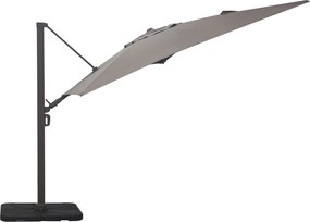 Zweefparasol  3x3m S2 Excellent (excl. voet) Taupe-naturel-bruin Camello Luna