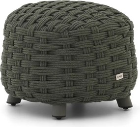 Voetenbank tuin | Manifesto  Pergine | Aluminium/Polywood | Groen | ø 50cm | Kees Smit Tuinmeubelen