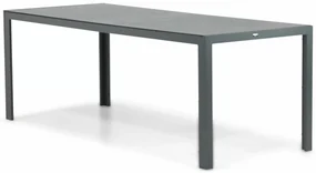 Tuinset 6 personen 210 cm Aluminium/textileen Grijs Domani Furniture Manu/Venustas