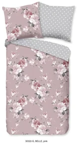 Good Morning Dekbedovertrek Belle 135x200 cm roze