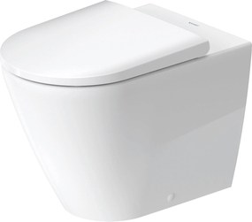 Duravit D-Neo staand toilet met antibacteriële laag 37x58x40cm Wit