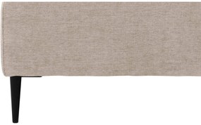 Goossens Hoekbank Tiolo Met Relaxfunctie En Hoofdsteun bruin, stof, 3-zits, modern design met ligelement links