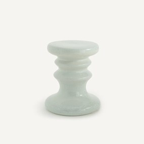 Bijzettafel van gecraqueleerd geglazuurd keramiek, Lulla