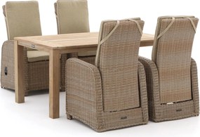 + 15% kassakorting | Diningset Intenso | 4 personen | Tuinset teakhout | 5-delig | Kees Smit Tuinmeubelen