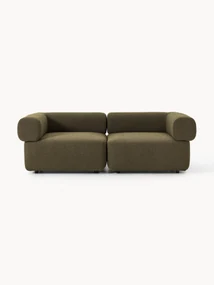 Modulaire bouclé bank Anton (3-zits)