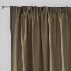 Puur katoenen gordijn, met aangerimpele bies en golf, Scenario