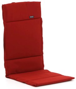 Dunne tuinkussen | Rood  | Dralon | Madison | 125x50cm | Kees Smit Tuinmeubelen