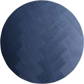 Eettafelblad rond eiken fineer zwart - 120 x 120 x 4 cm