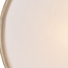 Oosterse plafondlamp rotan 30 cm - TrommaOosters E27 rond Binnenverlichting Lamp